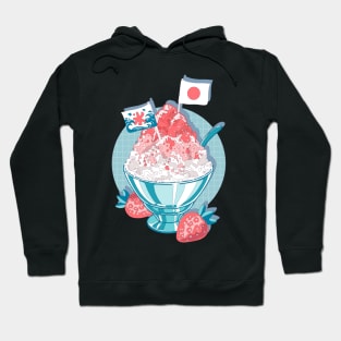 The japanese shaved ice with some strawberry jam Hoodie